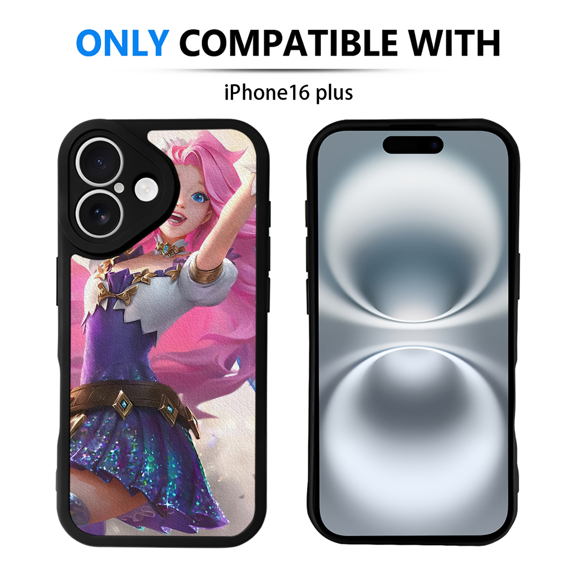 リーグ・オブ・レジェンド League of Legends LOL 【iPhone 16シリーズ対応】シリコンスマホケース（レザー調） 材質：シリコン